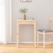 Mesa de comedor madera maciza de pino 55x55x75 cm