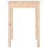 Mesa de comedor madera maciza de pino 55x55x75