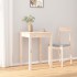 Mesa de comedor madera maciza de pino 55x55x75