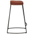 Taburetes de bar Gavin 2 uds madera mango maciza 45x40x63