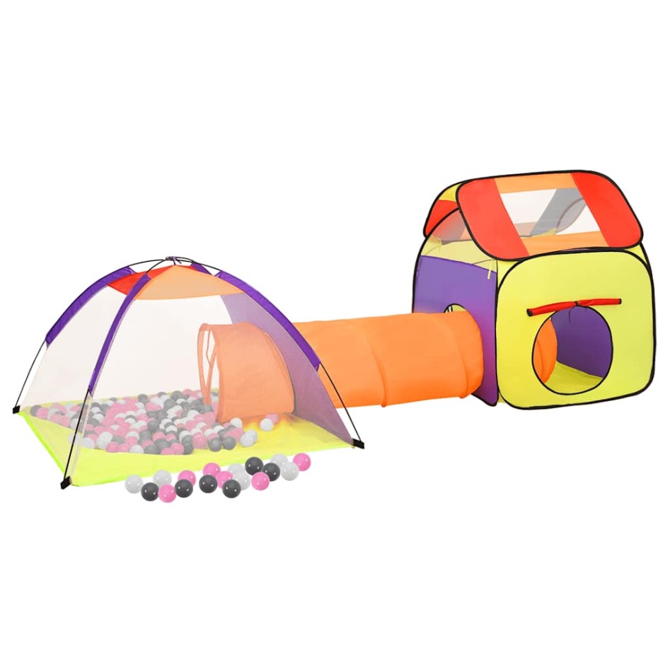 Tienda de juego de niños con 250 bolas multicolor