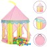 Tienda de juegos para niños con 250 bolas rosa 100x100x127