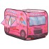 Tienda de juegos para niños con 250 bolas rosa 70x112x70