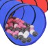 Túnel de juegos para niños con 250 bolas