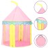 Tienda de juegos para niños con 250 bolas rosa 100x100x127