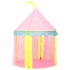 Tienda de juegos para niños con 250 bolas rosa 100x100x127