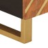 Mueble de TV madera de mango marrón negro 80x31,5x46