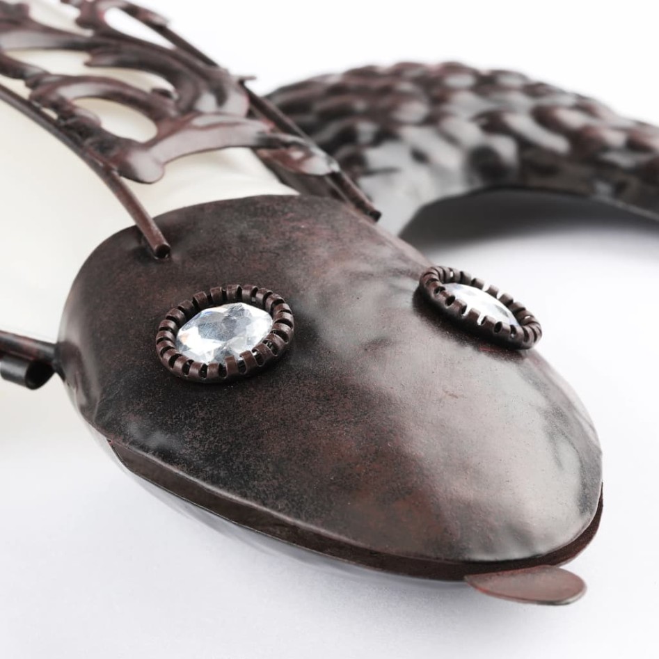 HI Lámpara solar LED de pared para jardín con forma de