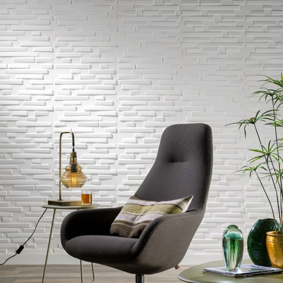 WallArt Paneles de pared 3D 24 uds GA-WA13 diseño