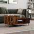 Mesa de centro madera contrachapada roble ahumado 100x50x45