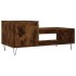 Mesa de centro madera contrachapada roble ahumado 100x50x45