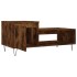 Mesa de centro madera contrachapada roble ahumado 100x50x45