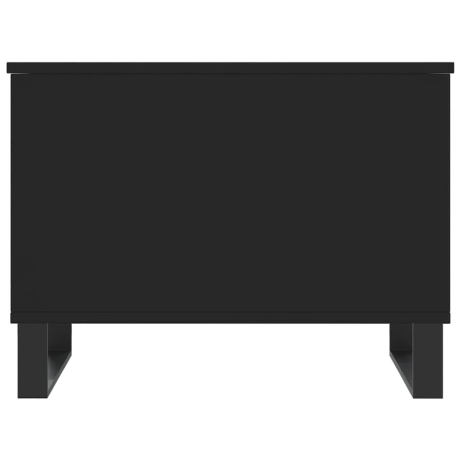 Mesa de centro madera contrachapada negro 60x44,5x45