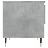 Mesas centro 2 uds madera ingeniería gris hormigón 50x46x50