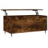 Mesa de centro madera contrachapada roble ahumado 90x44,5x45