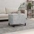 Mesa de centro madera contrachapada gris hormigón 60x44,5x45