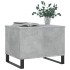 Mesa de centro madera contrachapada gris hormigón 60x44,5x45