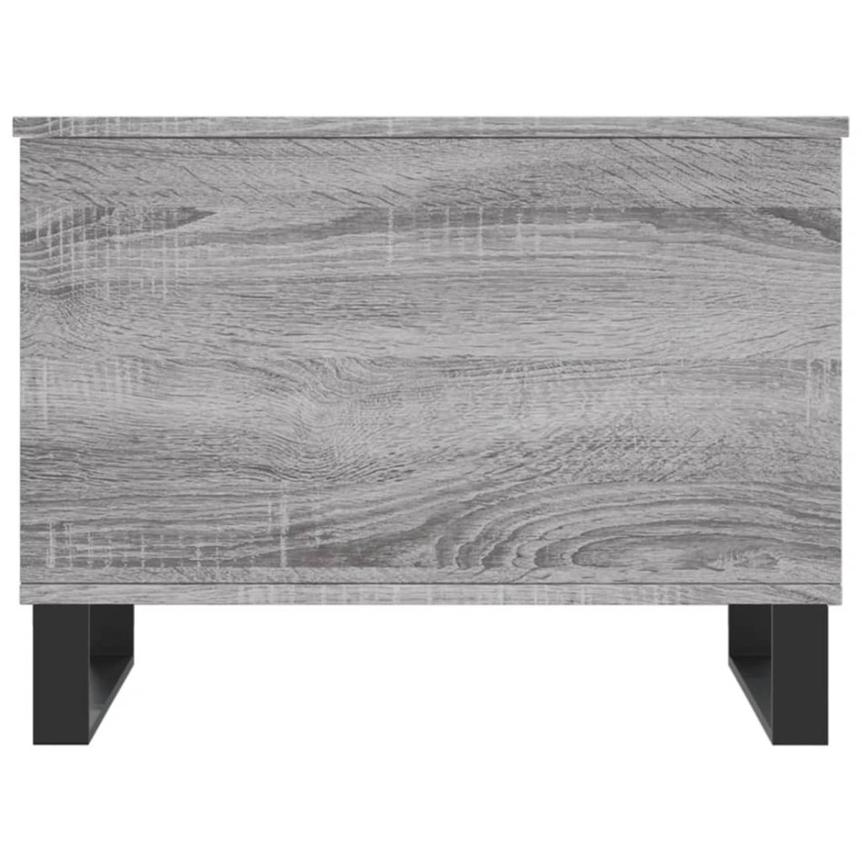 Mesa de centro madera contrachapada gris Sonoma 60x44,5x45