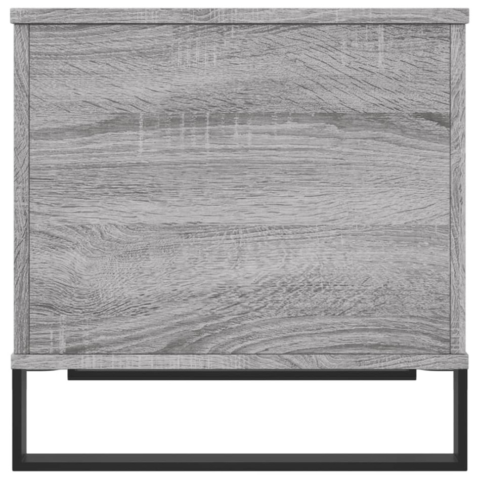 Mesa de centro madera contrachapada gris Sonoma 60x44,5x45