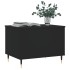Mesa de centro madera contrachapada negro 60x44,5x45