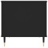 Mesa de centro madera contrachapada negro 60x44,5x45