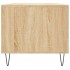 Mesa de centro madera contrachapada roble Sonoma 90x49x45