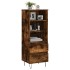 Aparador alto madera contrachapada roble ahumado 40x36x110