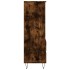 Aparador alto madera contrachapada roble ahumado 40x36x110