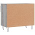 Mueble zapatero madera contrachapada gris Sonoma 70x36x60