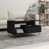 Mesa de centro madera contrachapada negro 90x49x45