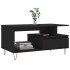 Mesa de centro madera contrachapada negro 90x49x45