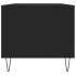 Mesa de centro madera contrachapada negro 90x49x45