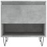 Mesas centro 2 uds madera ingeniería gris hormigón 50x46x50