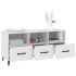 Mueble de TV madera contrachapada blanco 102x35x50