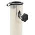 Base de sombrilla de granito rectangular negro 25