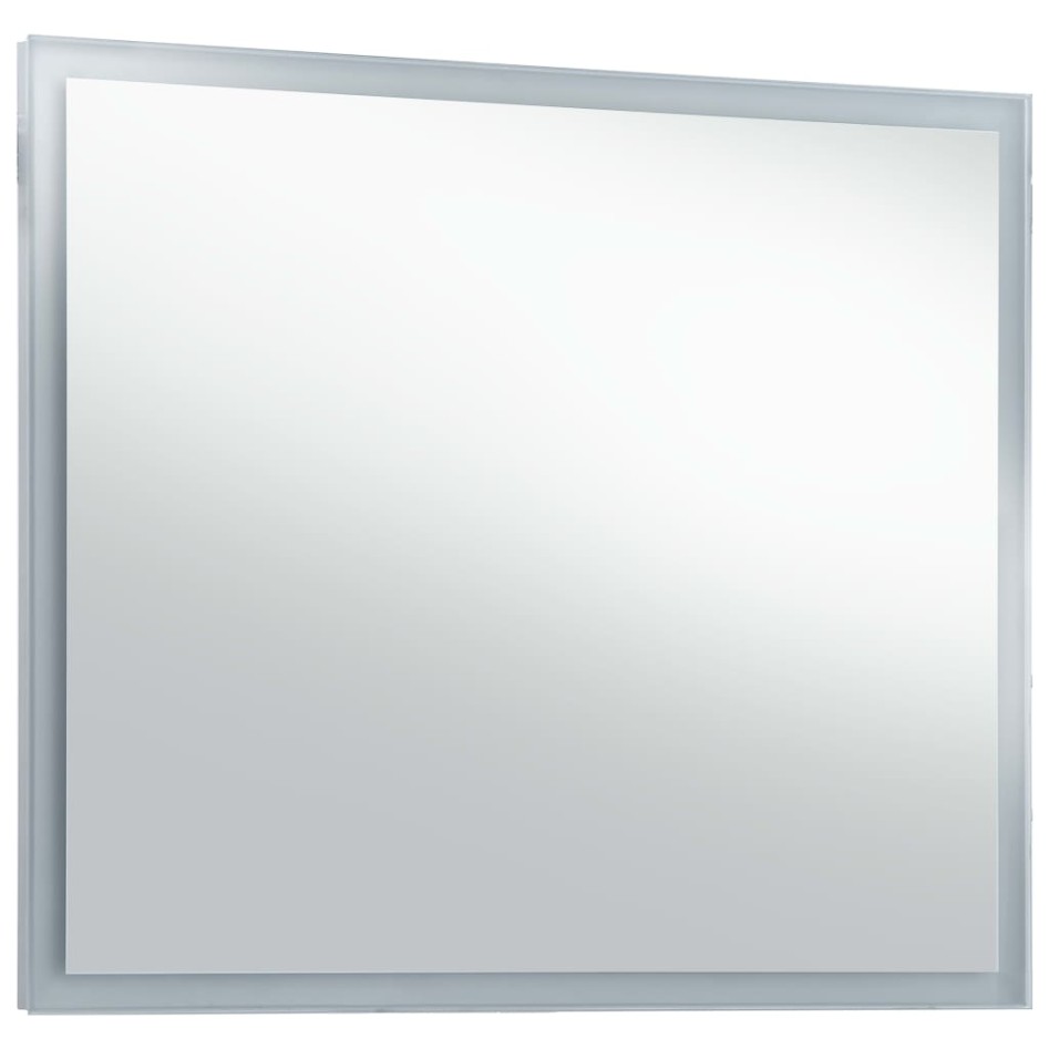 Espejo de pared de baño con LED 60x50