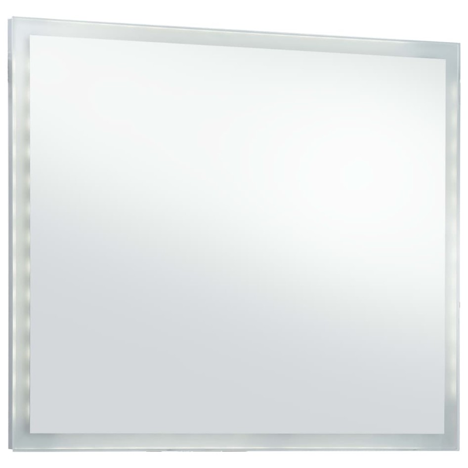 Espejo de pared de baño con LED 60x50