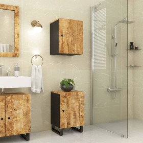 Mueble de baño madera maciza de mango 38x33x58