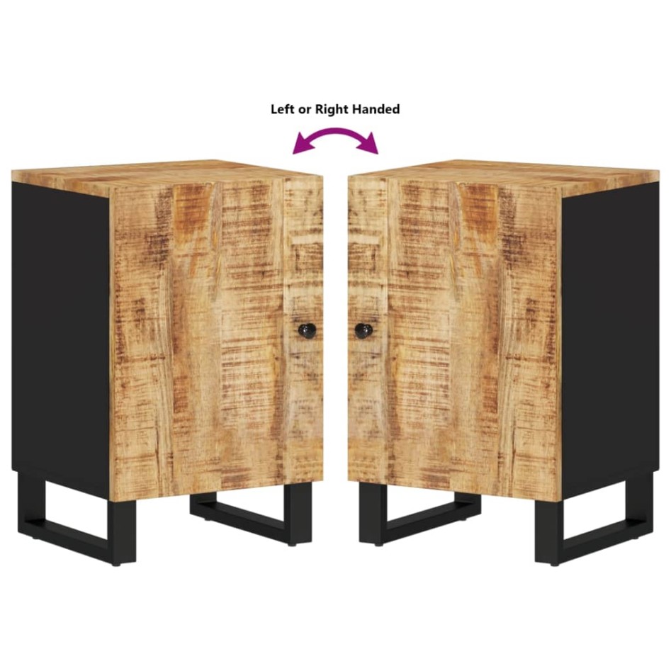 Mueble de baño madera maciza de mango 38x33x58