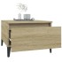 Mesas auxiliares 2 uds madera roble Sonoma 50x46x35