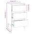 Mesita de noche madera contrachapada roble sonoma 40x35x70