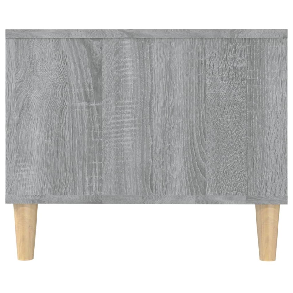 Mesa de centro madera contrachapada gris Sonoma 102x50x40