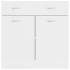 Armario inferior de cocina madera blanco 80x46x81,5