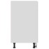 Armario inferior de cocina madera blanco 80x46x81,5