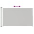 Toldo lateral retráctil de jardín crema 180x300