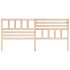 Cabecero de cama madera maciza de pino 186x4x100