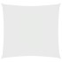 Toldo de vela cuadrado tela Oxford blanco 4,5x4,5