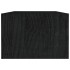 Mesa de centro de madera maciza de pino negro 110x50x34