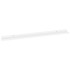 Estantes de pared 4 unidades blanco 100x9x3