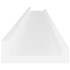 Estantes de pared 4 unidades blanco 100x9x3